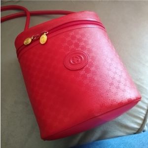 🔥🔥Rare Gucci Red bucket binocular traincase bag